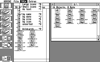 Gemini atari screenshot
